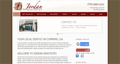Desktop Screenshot of jordandentistry.biz